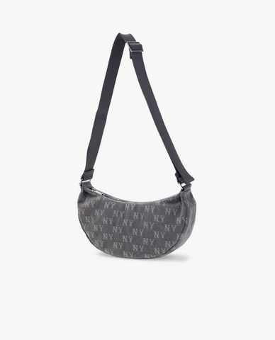  MLB - Women's Classic Jacquard Denim Monogram Shoulder Bag 