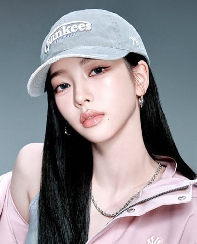  MLB - Unisex Vintage Damage Curve Logo Baseball Cap 