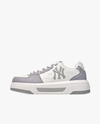  MLB - Unisex Chunky Liner Embo Monogram Low Top Sneakers 