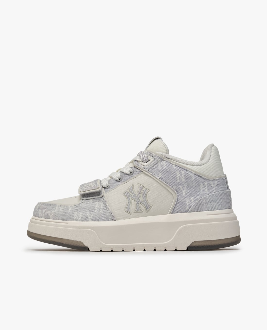 MLB - Unisex Chunky Liner Denim Monogram Low Top Sneakers