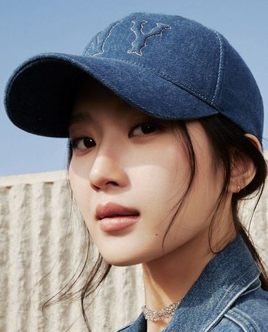  MLB - Unisex Embo Logo Denim Structured Baseball Cap 