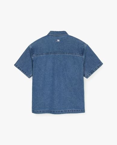  MLB - Unisex Diamond Monogram Embargo Denim Shirt 