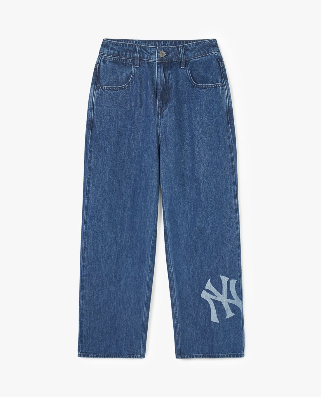 MLB - Basic Megalogo Wide-Leg Women's Jeans