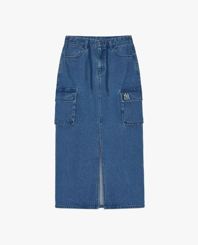  MLB - Women's Basic Small Logo Pencil Skirt 