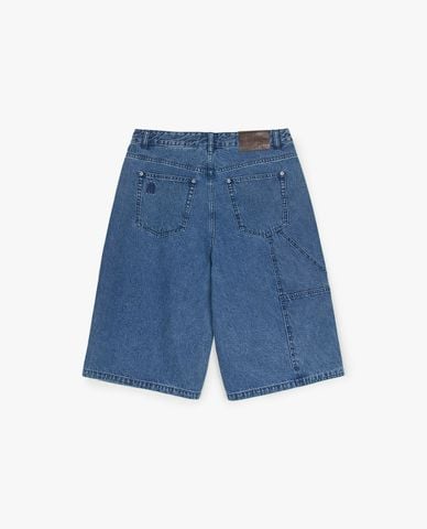  MLB - Men's Diagram Monogram Embossed Denim Shorts 