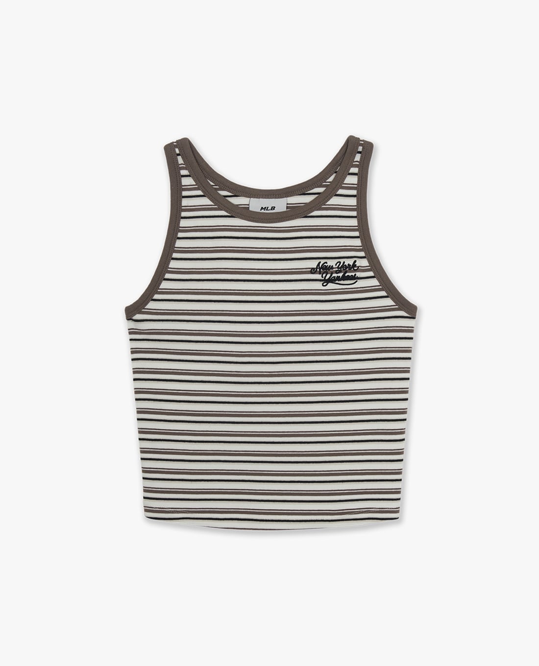 MLB - Women Striped Croptop Tank Top