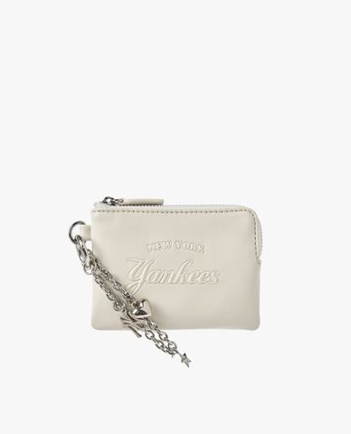  MLB - Unisex Basic Card Holder Wallet Keychain 