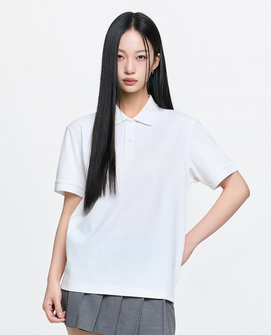 MLB - Unisex Basic Short Sleeve Polo Shirt