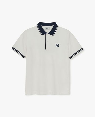  MLB - Unisex Basic Block Comfortable Polo Shirt 