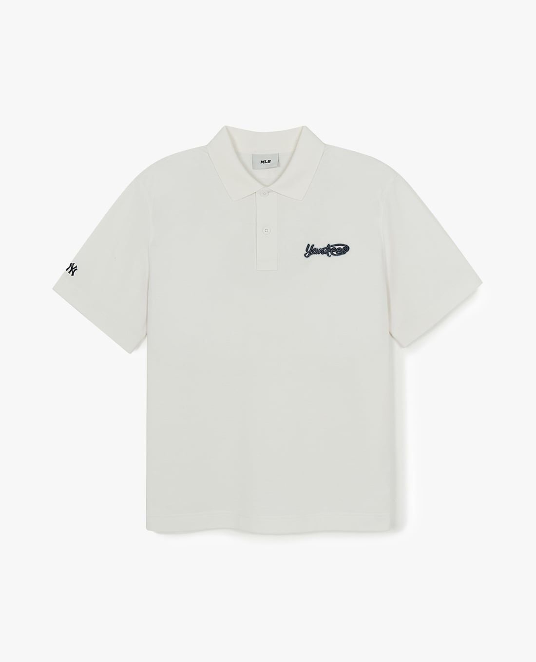 MLB - Unisex Varsity Small Cursive Polo Shirt