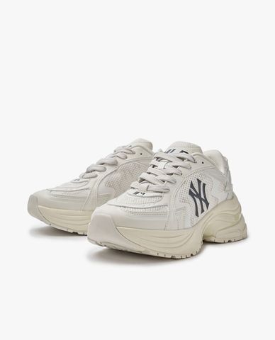  MLB - Unisex Curve Runner Monogram Low-Top Sneakers 