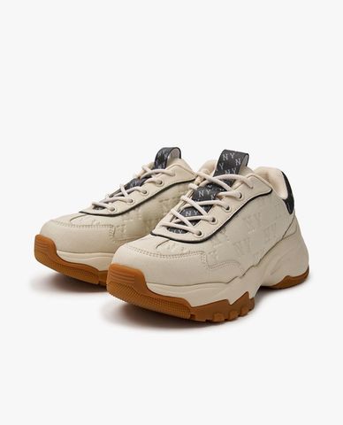  MLB - BigBall Chunky Embo Monogram Low-Top Unisex Sneakers 