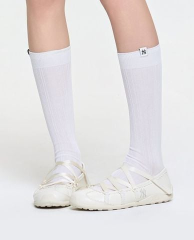 MLB - Women Flare Flat Ballerina Shoes 