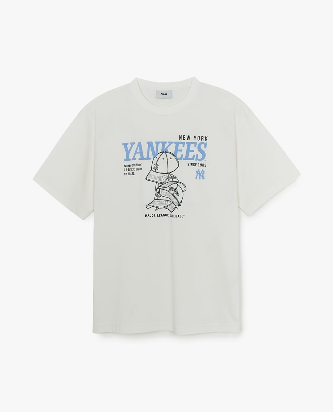 MLB - Unisex Lifestyle Graphic Round Neck Short Sleeve T-Shirt