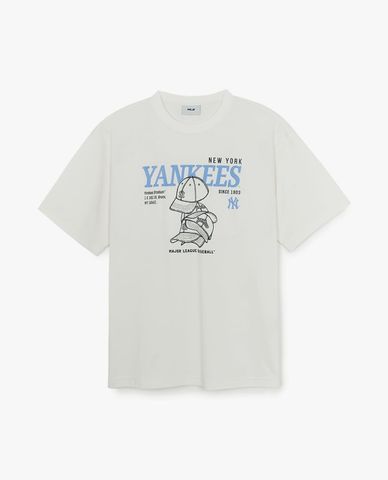  MLB - Unisex Lifestyle Graphic Round Neck Short Sleeve T-Shirt 