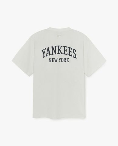  MLB - Unisex Varsity Round Neck Short Sleeve T-Shirt 