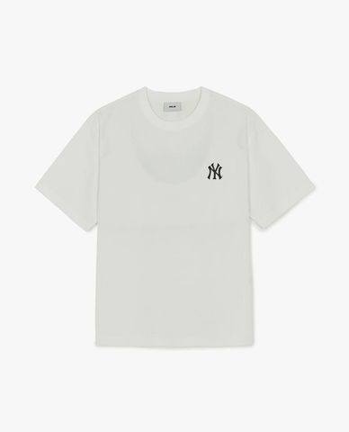  MLB - Unisex Sportive Cursive Back Lettering T Shirt 