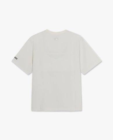  MLB - Unisex Sportive Mesh Lettergraphic T Shirt 