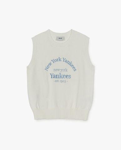  MLB - Women's Varsity Crewneck Sleeveless Shirt 