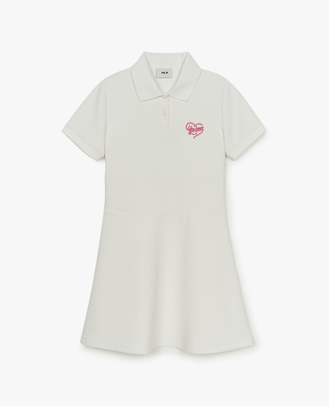 MLB - Heart Slim Fit Mini Polo Dress