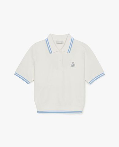  MLB - Women's Basic Short-Sleeve Polo Shirt 
