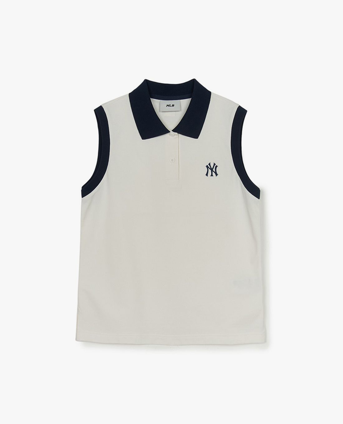 MLB - Women's New York Yankees Collared Sleeveless Top