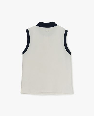  MLB - Women's New York Yankees Collared Sleeveless Top 