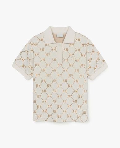  MLB – Unisex Dia Monogram Jacquard Polo Shirt 