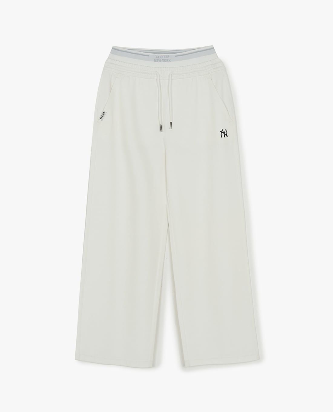 MLB - Women Basic Elastic Waist Sports Wide Leg Pant