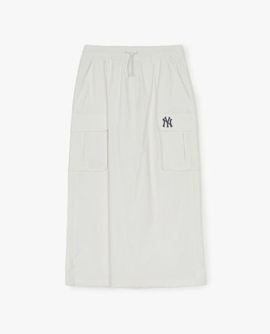  MLB - Women's Basic Gofcore Nylon Cargo Midi Skirt 