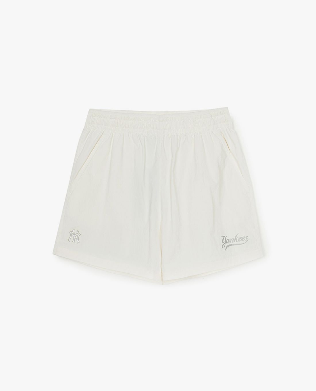 MLB - Women's Varsity Sportive Elastic Waist Wide-Leg Shorts