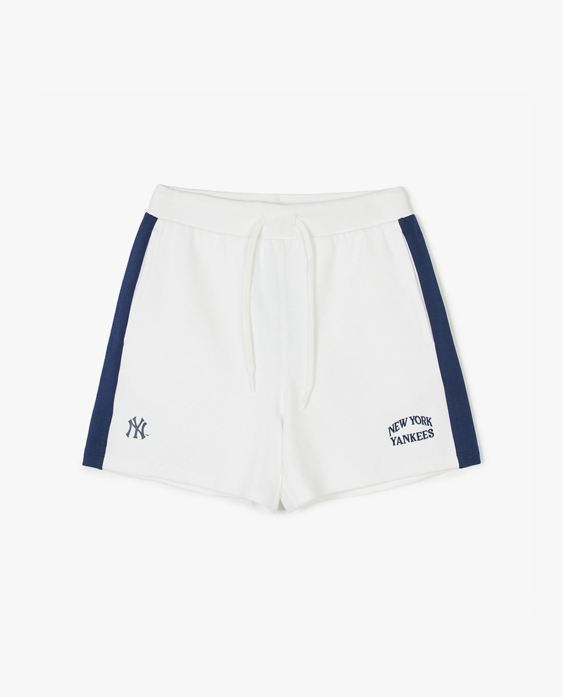 MLB - Women's Wide-Leg Shorts with Elastic Waist Sporty Varsity Color Scheme