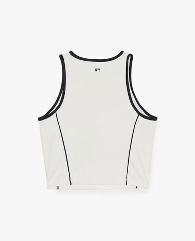  MLB - Women's Basic Small Logo Croptop Tank Top 