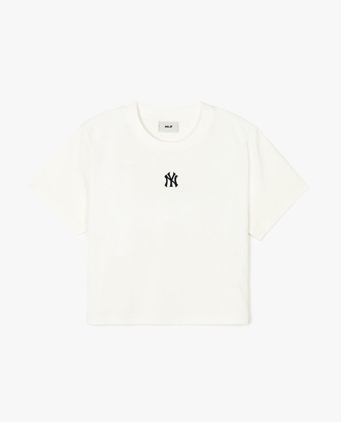 MLB - Basic Small Logo Women's Short-Sleeve Croptop