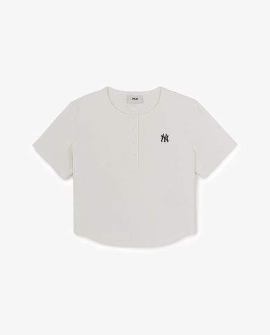  MLB - Women Vintage Short Sleeve Croptop 