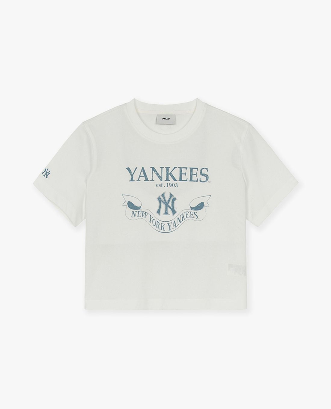MLB - Women's Varsity Short-Sleeve Crewneck Croptop