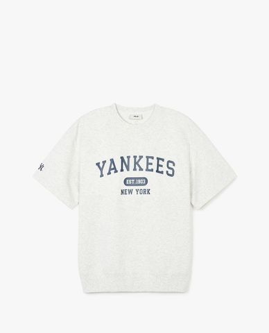  MLB - Unisex Varsity New York Yankees Crewneck T-Shirt 