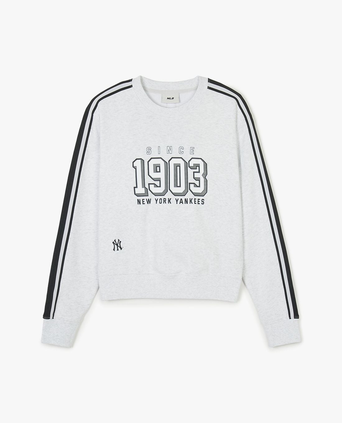 MLB - Women's Crewneck Sweatshirt, Long Sleeves, Sportive Varsity Track