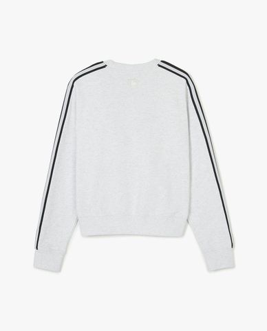 MLB - Women's Crewneck Sweatshirt, Long Sleeves, Sportive Varsity Track 