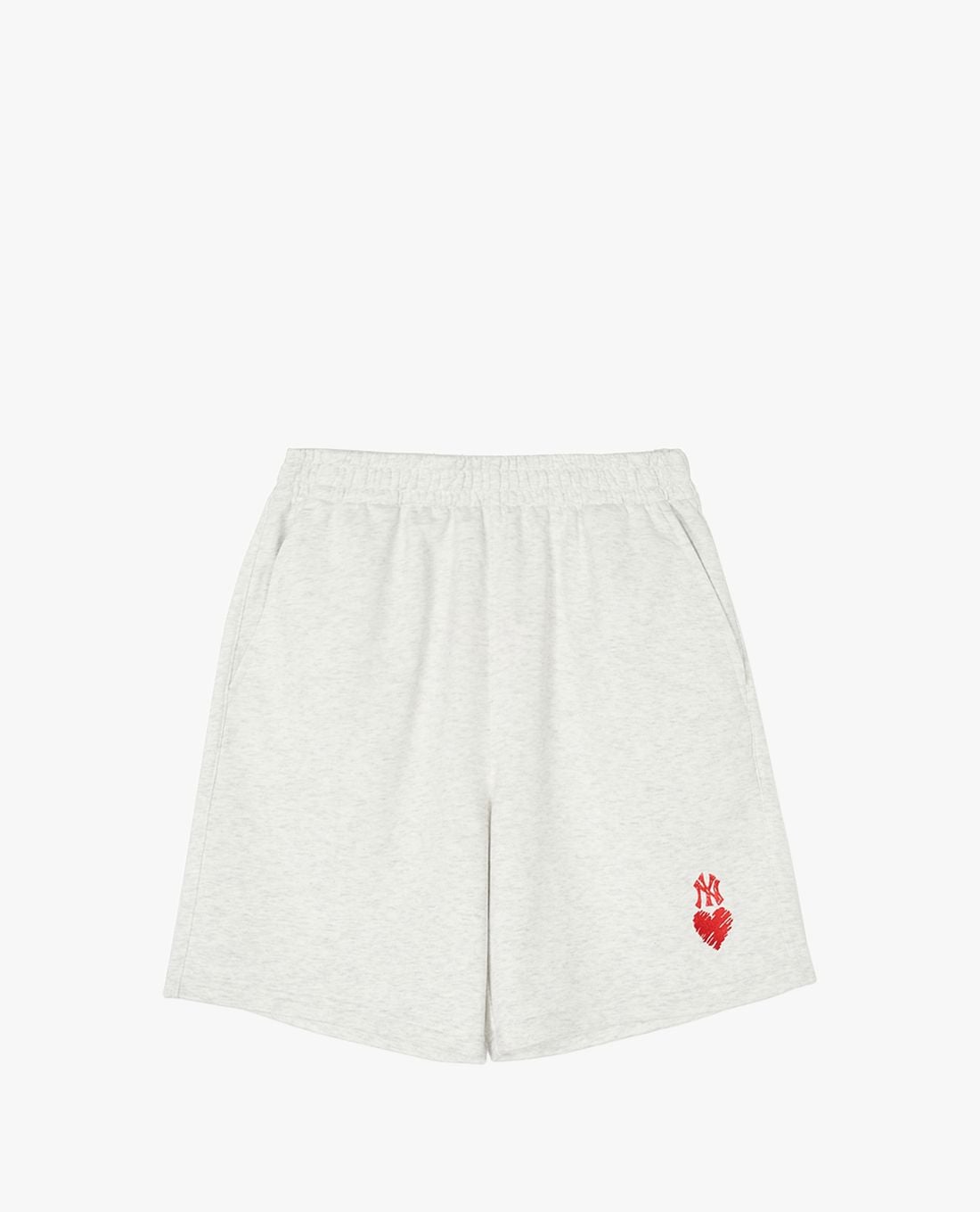 MLB - Women's Wide-Leg Elastic Waist Shorts with Youthful Logo