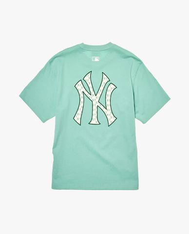  MLB – Unisex Short Sleeve Crew Neck T-Shirt Monogram Big Lux 