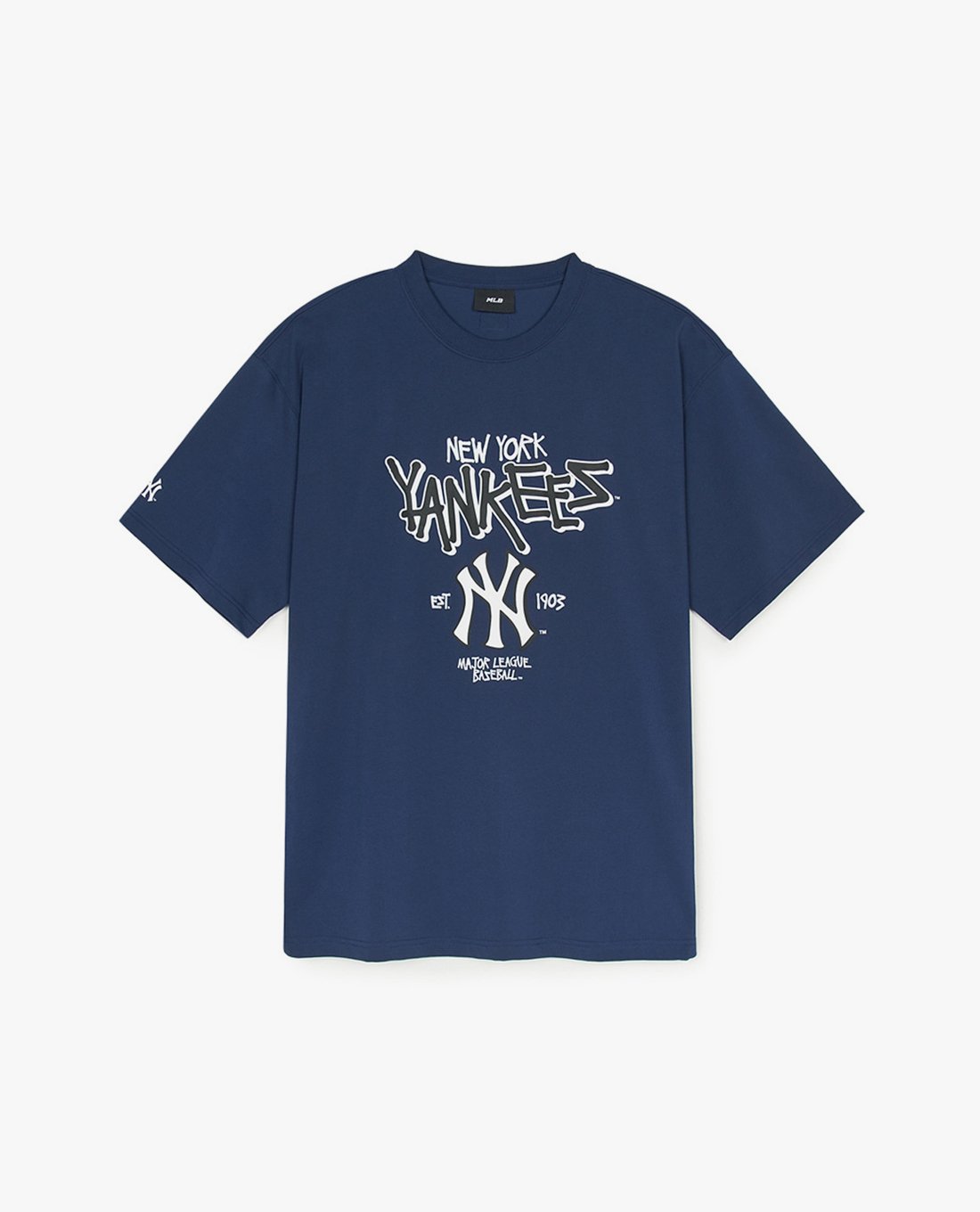 MLB - Unisex Basic Street Big Logo T Shirt