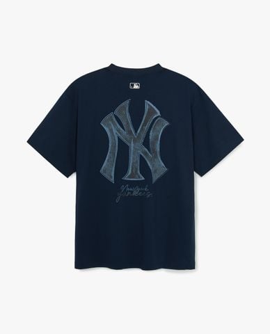  MLB - Unisex Short Sleeve Vintage Monogram Big Lux T Shirt 