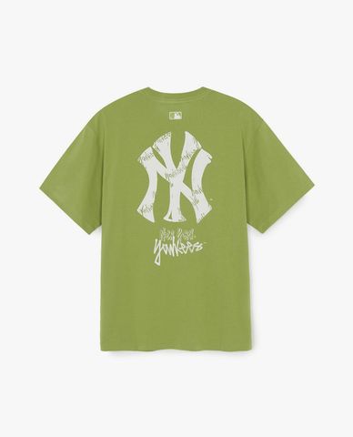  MLB - Unisex Basic Mega Street Logo T Shirt 
