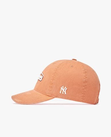  MLB - Unisex Vintage Damage Curve Logo Baseball Cap 