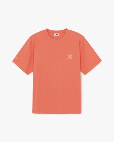  MLB - Unisex Basic Simple Street Logo T Shirt 