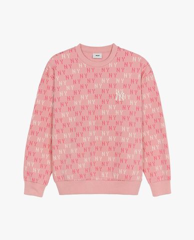  MLB – Unisex Crewneck Sweatshirt Classic Monogram Jacquard 