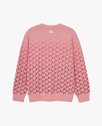  MLB - Unisex Classic Monogram Gradation Crewneck Long-Sleeve Sweatshirt 
