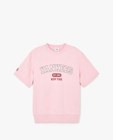  MLB - Unisex Varsity New York Yankees Crewneck T-Shirt 
