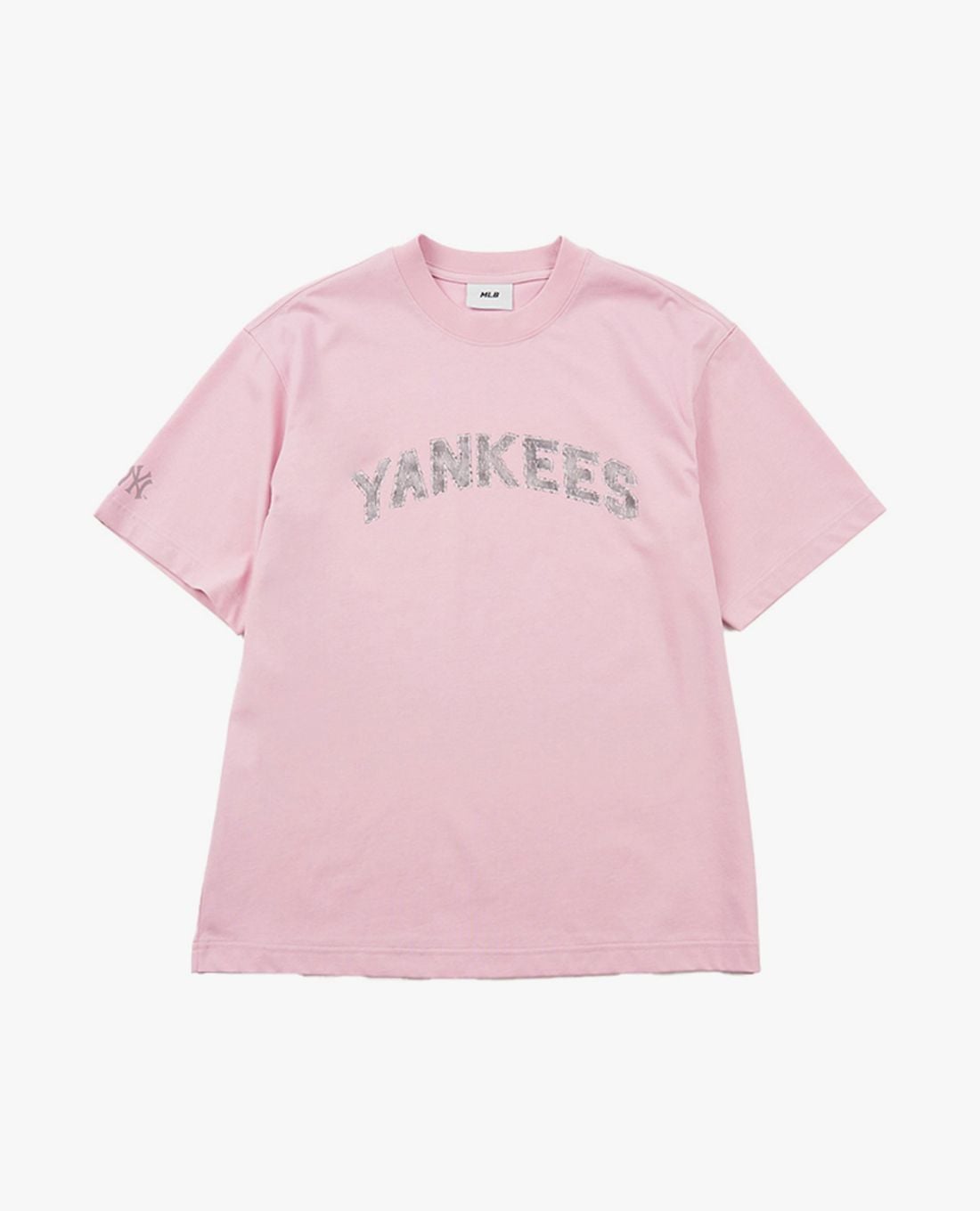 MLB - Unisex Denim-Like Lettering Monogram T-Shirt